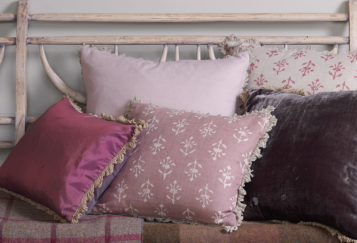 Susie watson shop velvet cushions