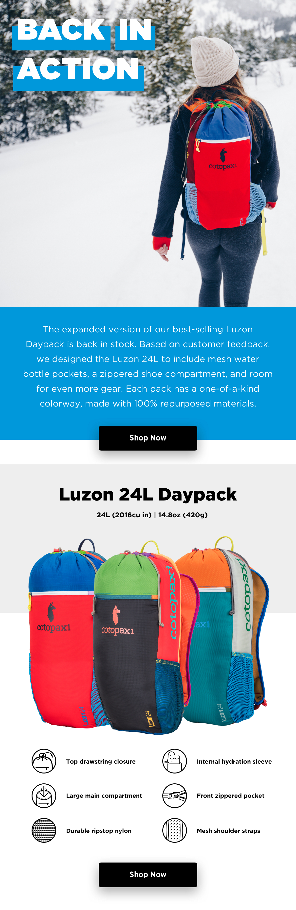 Cotopaxi luzon clearance 24