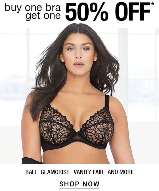 BOGO 50% Off Bras