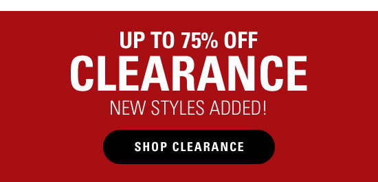 Up to 75% Off Clearance - Shop Clearance