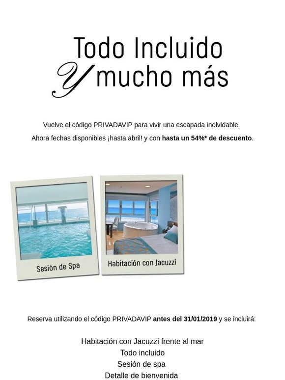 ¡54% de descuento! No lo desperdicies 😉