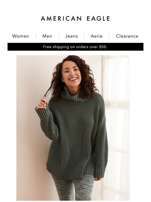 ae oversized chenille cardigan