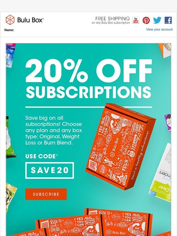 Whoa - 20% OFF all subscriptions! 😍