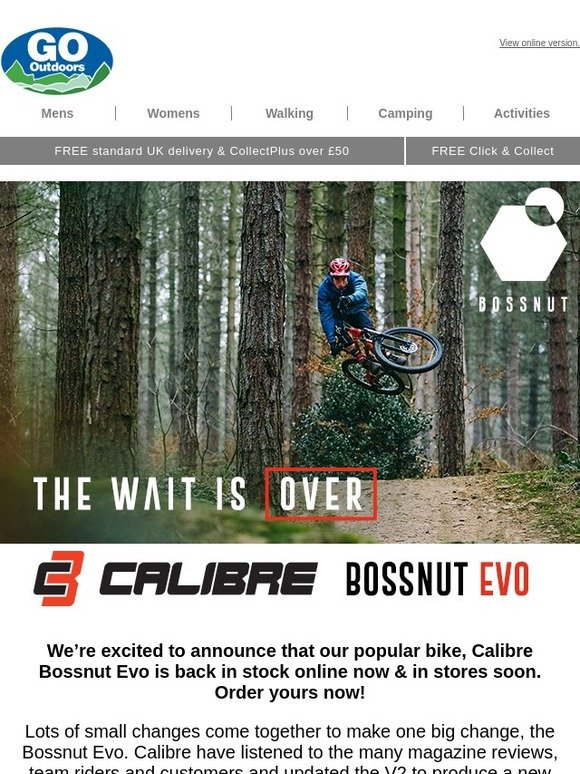 bossnut go outdoors