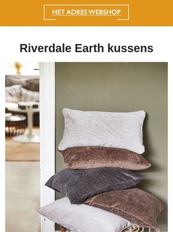 Nieuwe Riverdale Earth kussens, nu online!