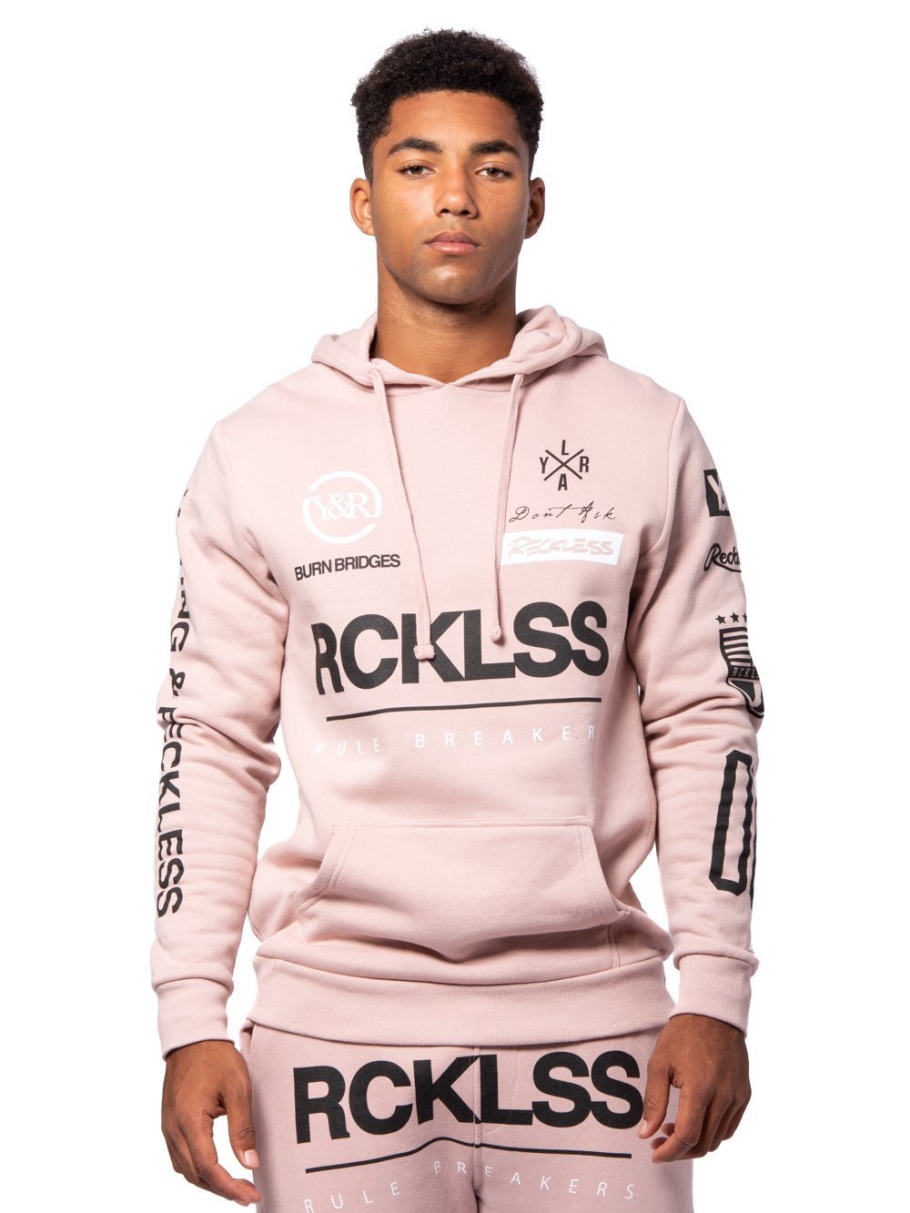 reckless rose hoodie