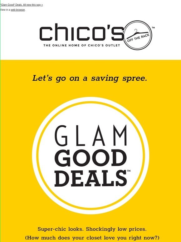 Chico's Off The Rack Not Just Any Deals... Milled