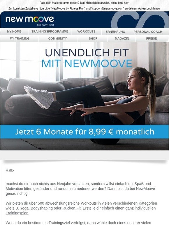 Starte 2019 richtig durch und werde so fit wie noch nie!
