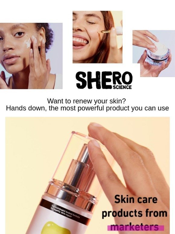 Hands down, this is how to renew your skin