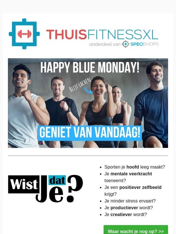 Happy Blue Monday! Van deze aanbiedingen word je vrolijk!