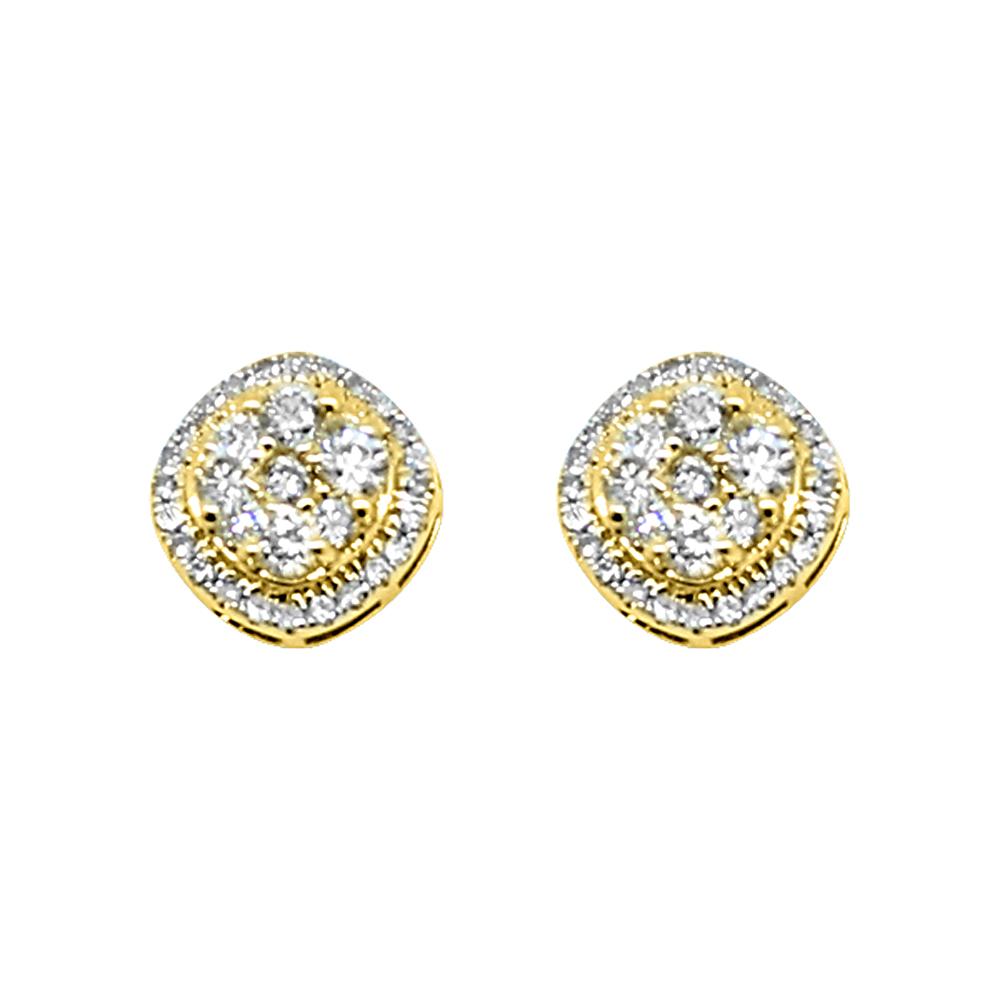 14k diamond earrings
