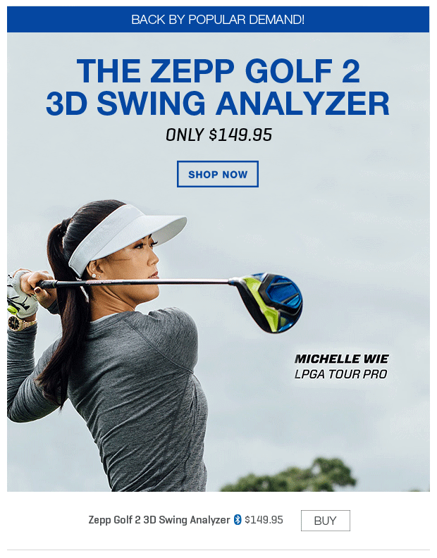 Sharper Image The Zepp Golf 2 3d Swing Analyzer Is Back Milled