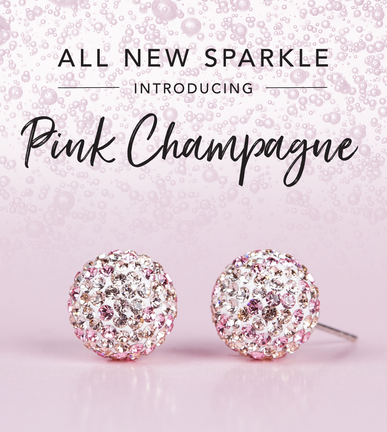 hillberg and berk pink sparkle balls