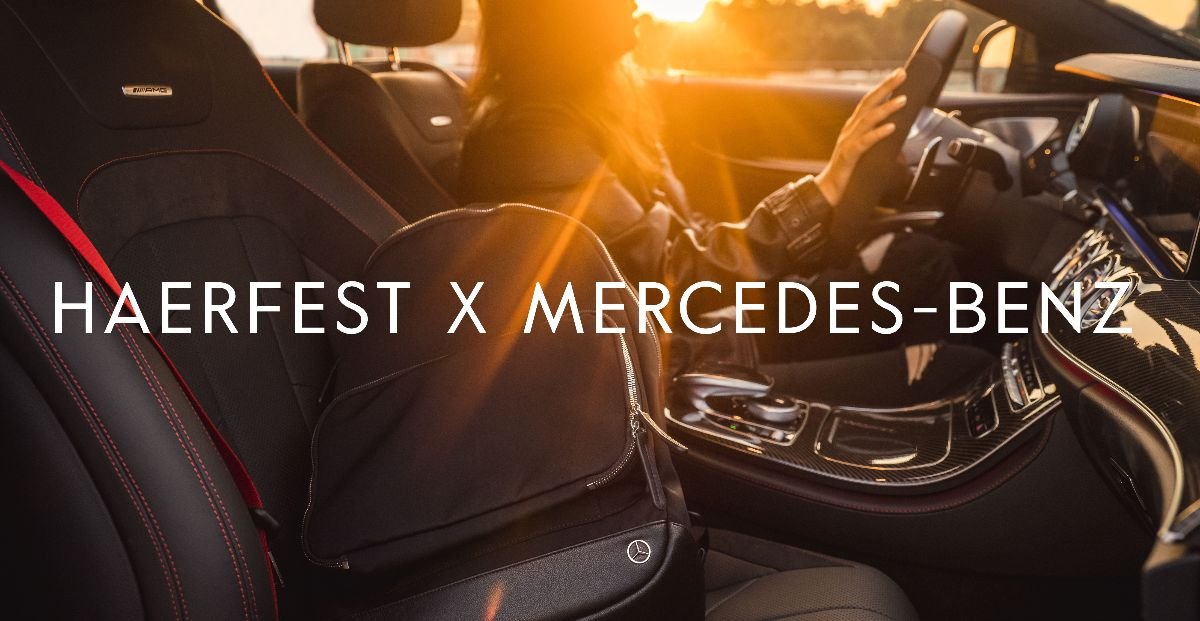 Haerfest Partners with Mercedes-Benz on a Luxury Backpack