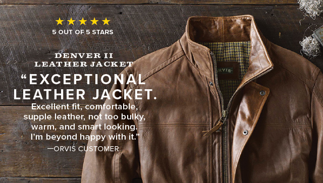 orvis romano leather jacket