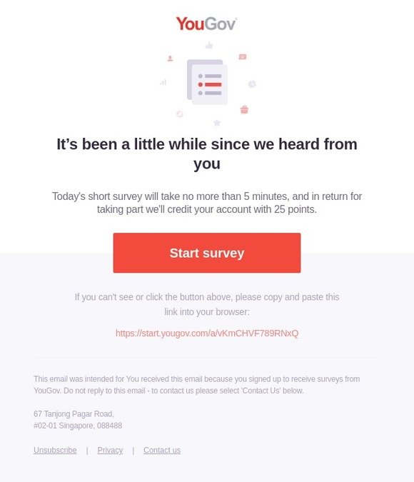 Today's short YouGov survey!