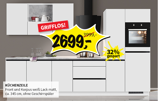 Sconto Traumküchen zum Schnäppchenpreis bei Sconto! Milled