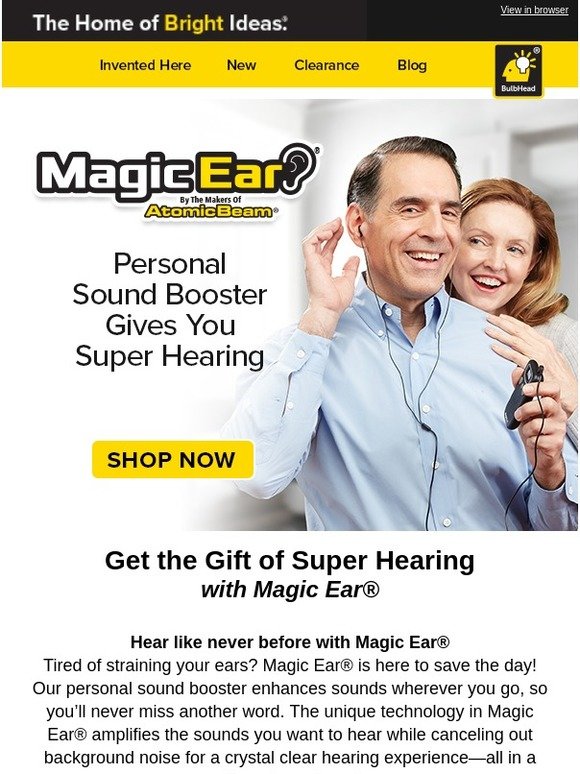 magic ear bulbhead