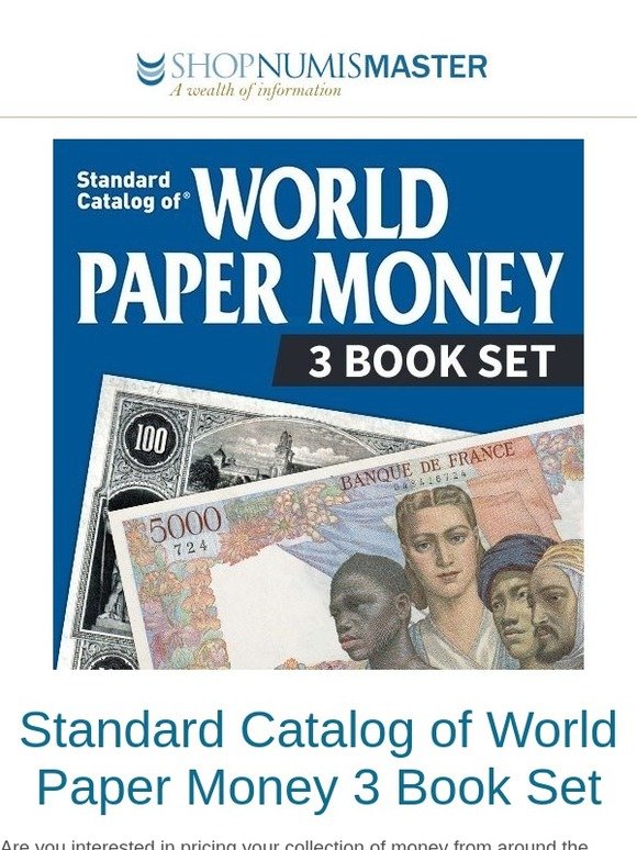 Krause Publications Numismatics Standard Catalog of World Paper Money