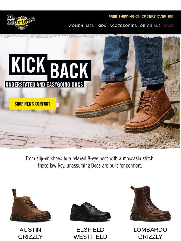 Dr. Martens: Docs on the low-key side 