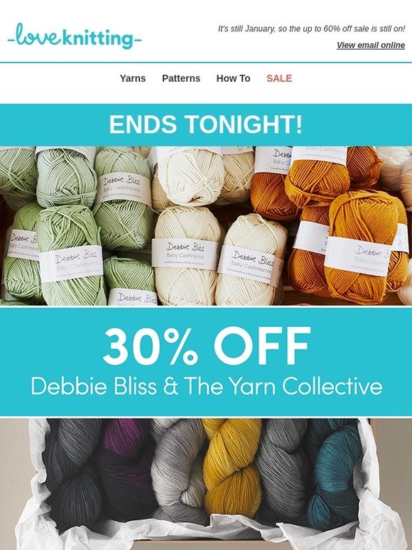 30% off Paintbox Yarns for sweater weather crafting ☔ - Love Crafts