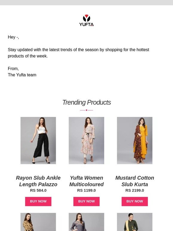 Check out our most loved products of the week!