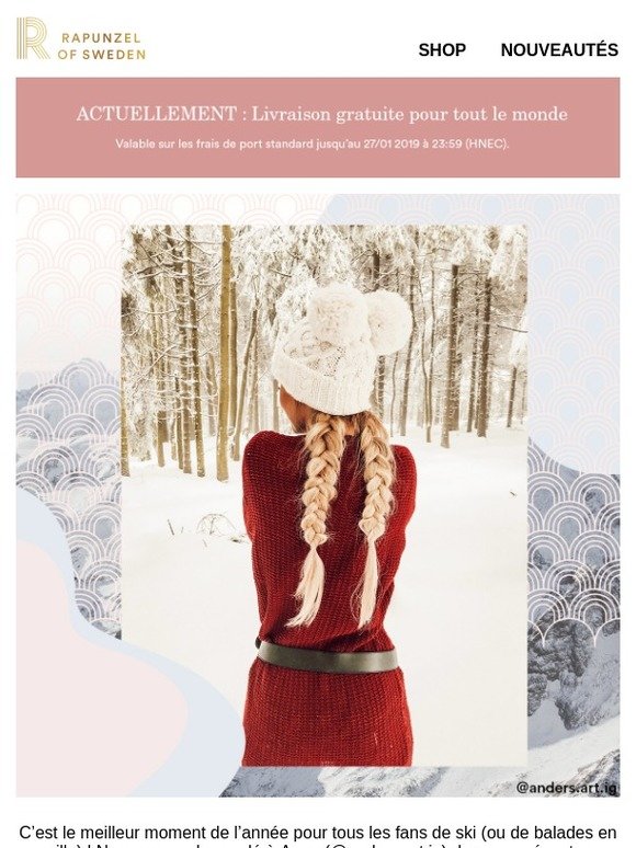 SÉJOUR AU SKI : un look parfait
