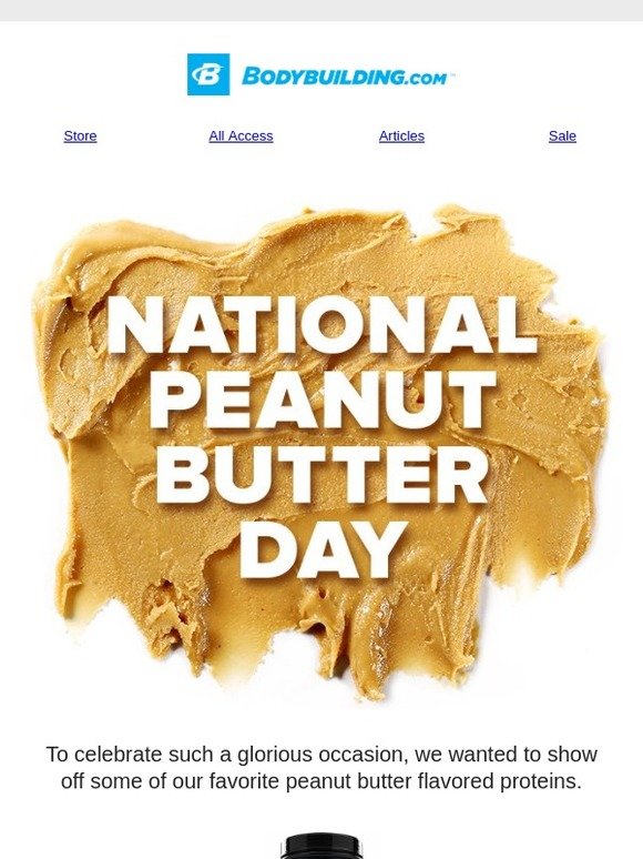 Bodybuilding uk Happy National Peanut Butter Day! Milled