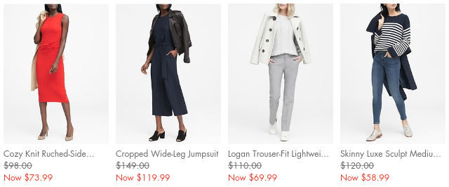 Banana Republic: Breaking news: EXTRA 60% OFF sale styles | Milled