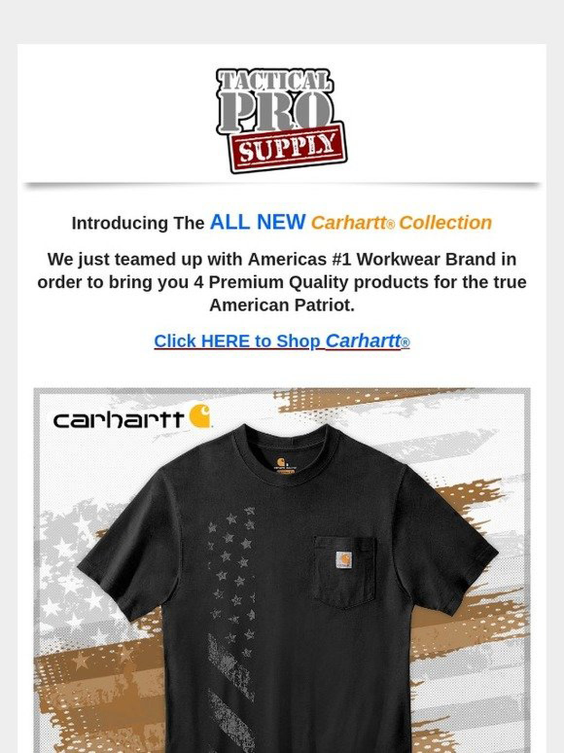 Tactical Pro Supply: All NEW Carhartt® Collection 🗽 | Milled