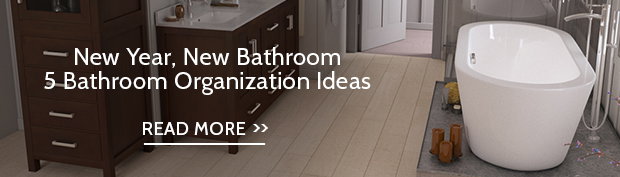 New Year, New Bathroom: 5 Bathroom Organization Ideas