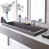 48 INCH NATIVESTONE TROUGH BATH SINK