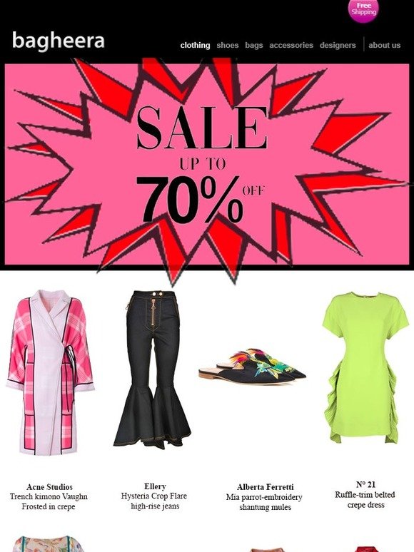 Sale up to 70 and new arrivals 19
