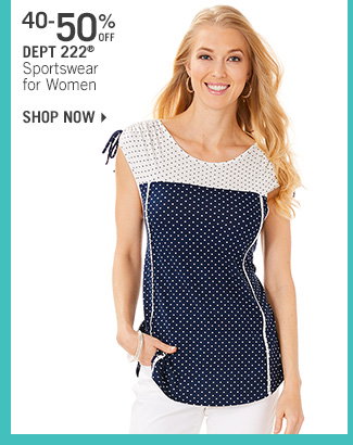 Shop 40-50% Off Dept 222 Sportswear