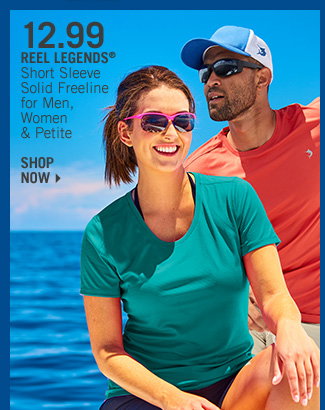 Shop 12.99 Reel Legends Freeline Shirts
