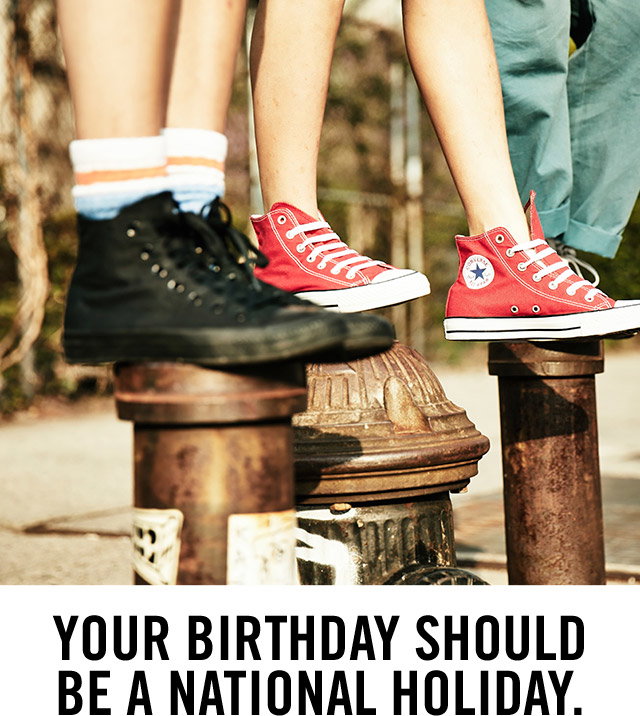 converse birthday discount