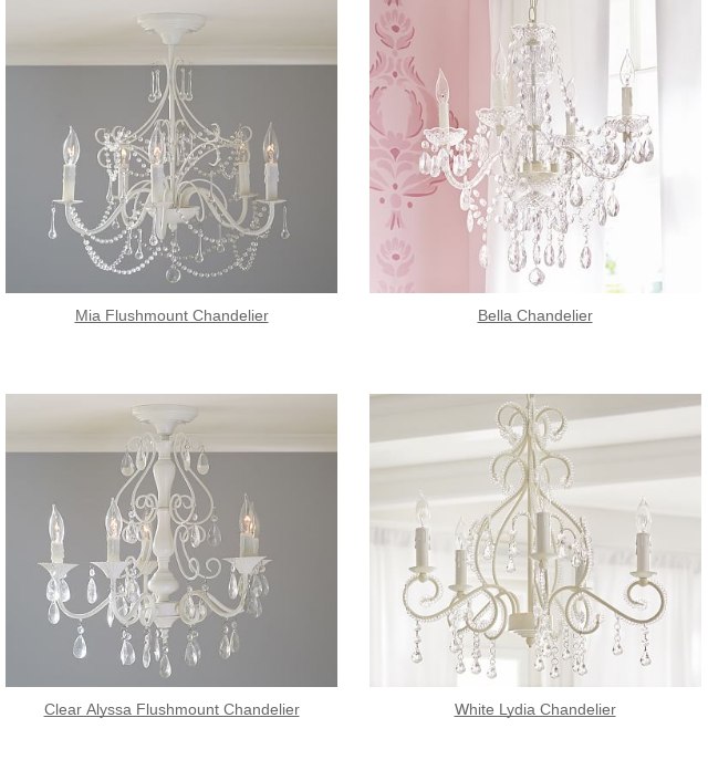 lydia flush mount chandelier