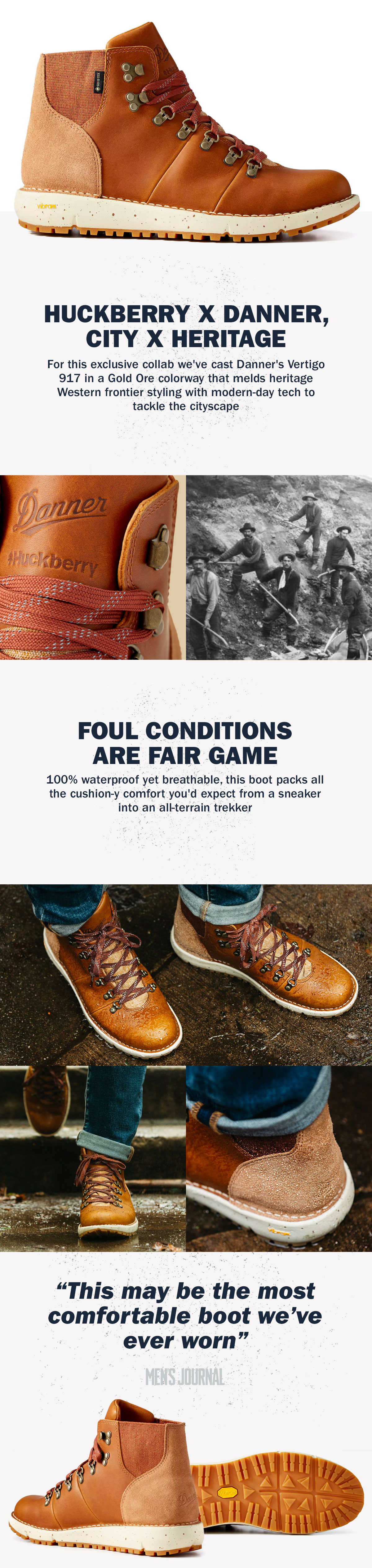 huckberry danner 917 gold rush