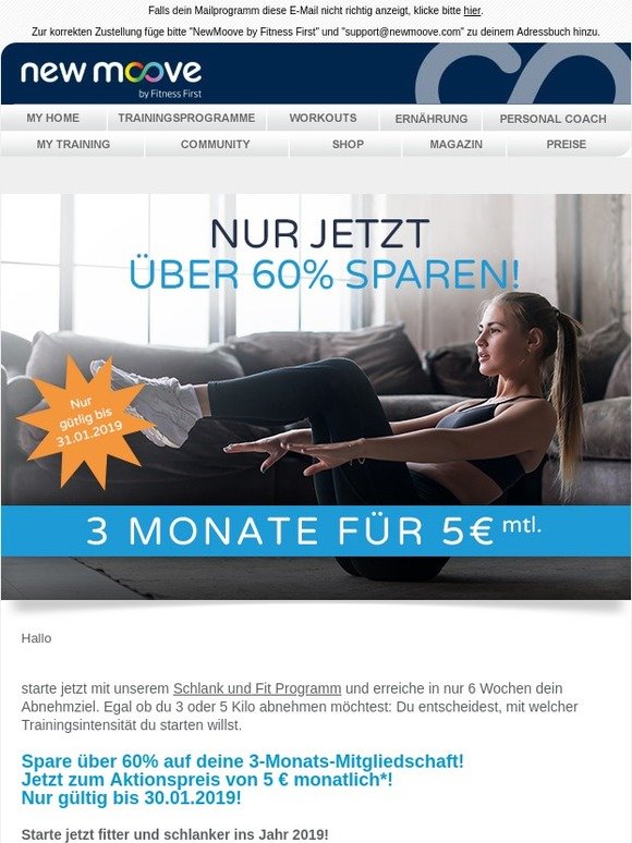So erreichst du deine Ziele für 2019 für nur   5 € monatlich!