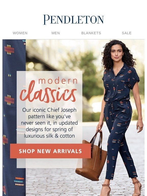 Pendleton Woolen Mills Our most iconic pattern Milled