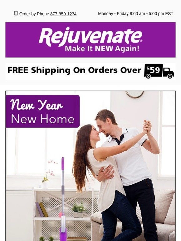 🎉In The New Year Make Your Home New Again With Rejuvenate