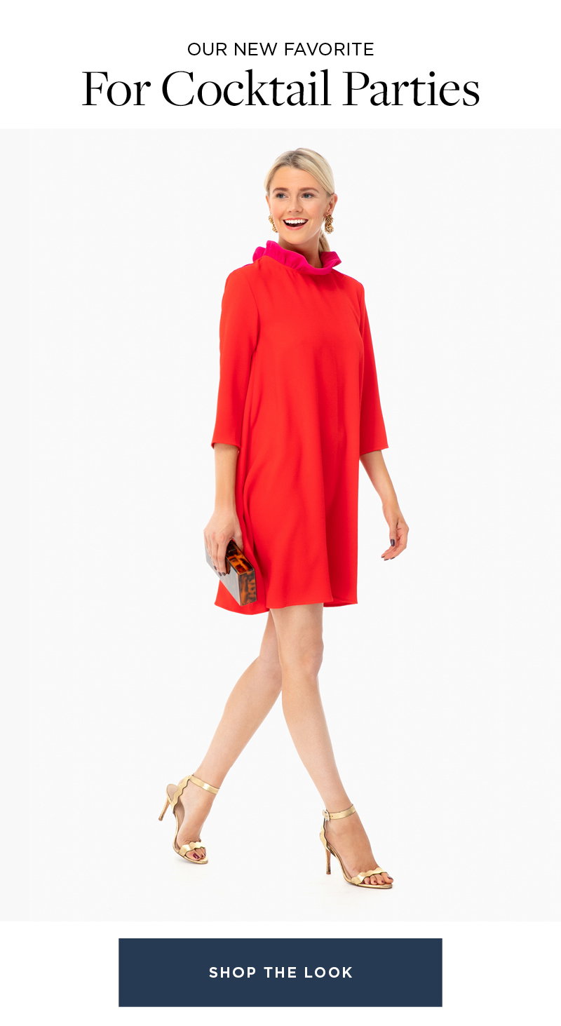 sachin and babi light blue dress 21 Red Dresses for Valentine's Day and Beyond main image 1