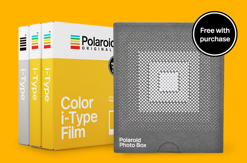 Free Polaroid Photo Box