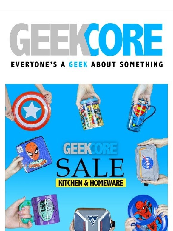🎉 GeekCore SALE - You won't believe some of these Kitchen & Homeware offers!