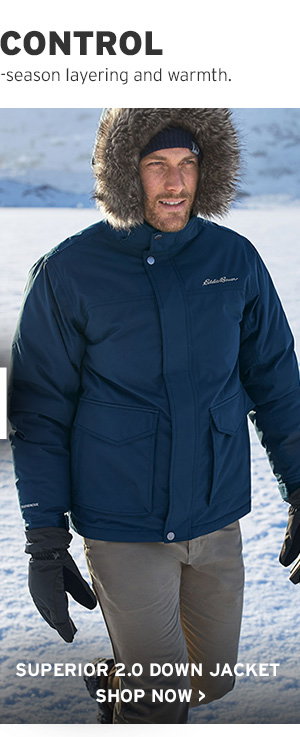 Eddie Bauer: Your Top 3 Layering Must 