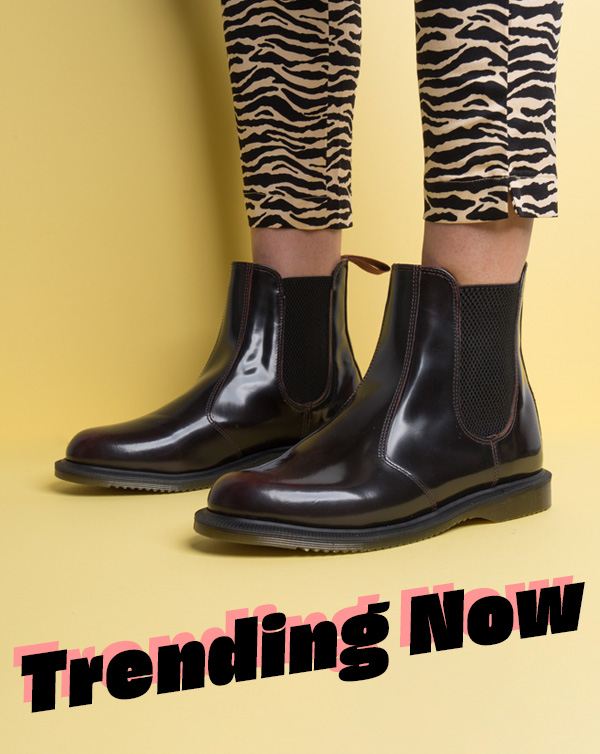 burgundy kensington flora chelsea boots