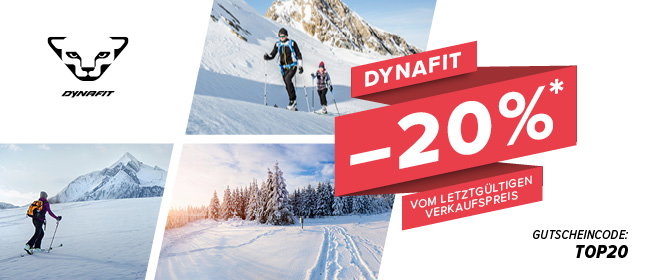 Dynafit –20% mit Gutscheincode "TOP20"
