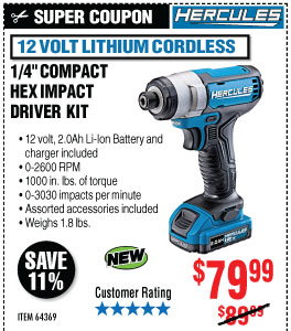 Hercules Impact Drill Factory Sale, 52 