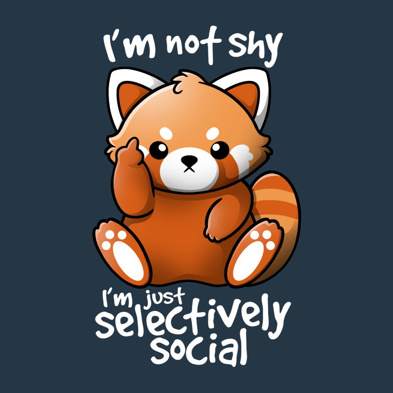 Shy Red Panda de NemiMakeit