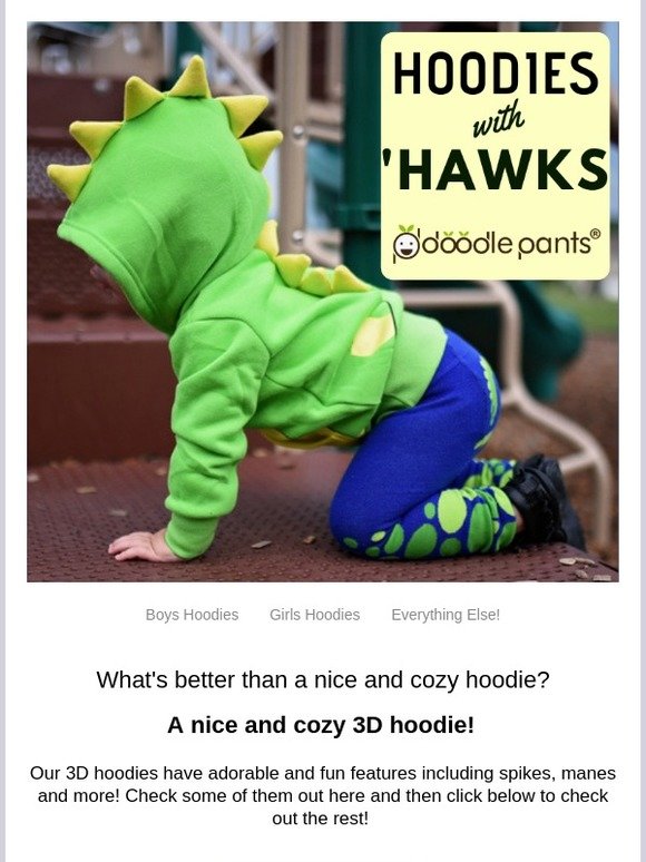 Mo-hoodies, mo-hawks!